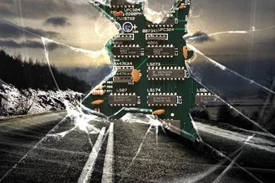 Download Free For Android Hi tech Technology Wallpapers Broken Screen