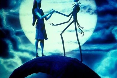 Sally And Jack Skellington From Nightmare Before Christmas Photo ...