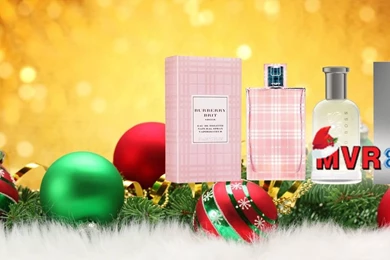 Christmas Perfumes Backgrounds   MVR Cash & Carry
