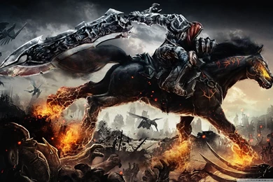 Darksiders War Rides HD Desktop Wallpapers : Widescreen : High ...
