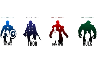 Captain, Americthor, Iron, Man, Hulk, Art, Poster, Hd, Wallpapers ...
