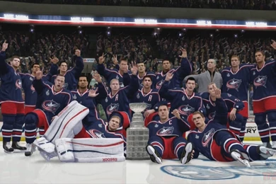 NHL 14   Columbus Blue Jackets Stanley Cup Championship ...