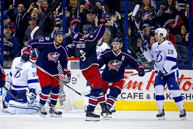 Blue Jackets Vs. Lightning   01/13/2014   Columbus Blue Jackets ...