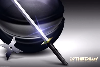 A Ninja Sword   Ninjas Wallpapers