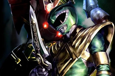 Green Ranger And Dragonzord