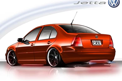 Volkswagen Jetta Cartoon   Wallpapers