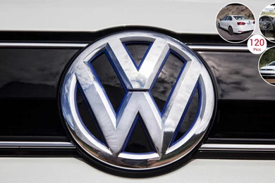 2013 Volkswagen Jetta Hybrid Badge