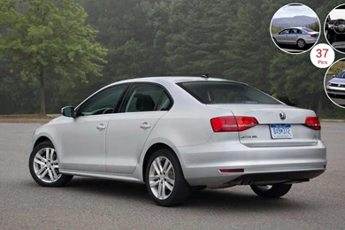 2015 Volkswagen Jetta TDI   Rear