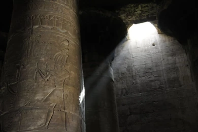 Edfu Sunbeam On Hieroglyphics By AndySerrano On DeviantArt
