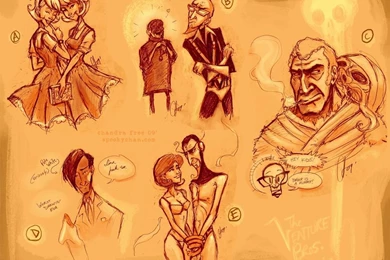 Venture Bros Season 3 Sketches By SpookyChan On DeviantArt