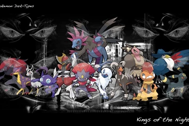Pokemon Wallpaper: Dark Types By ShesA slyViper On DeviantArt