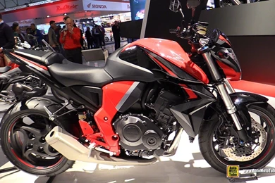 2015 Honda CB1000R   Walkaround   2014 EICMA Milan Motorcycle ...