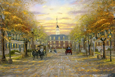 HD Robert Finale Paintings   Robert Finale Cityscape Paintings ...