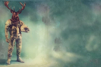 Space Reindeer Wallpapers