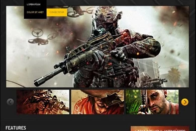 15+ Top Gaming Website Templates   My Favourite Selection