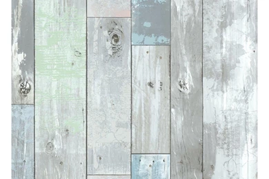 Wallpops 'White Wood' Prepasted Wallpapers