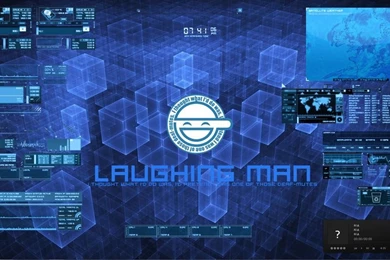 Custom Laughing Man Desktop By Agedwards On DeviantArt