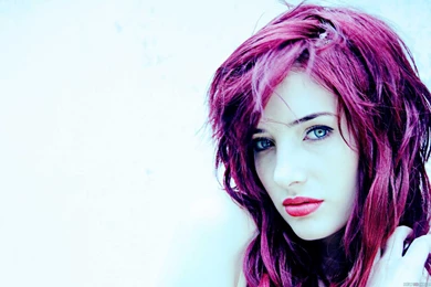 Beautiful Creative Girls Face With Red Hair   New HD Wallpapers
