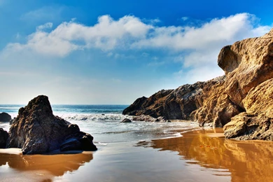 The Wallpapers Of Beach At The Pacific Ocean In Malibu, California ...
