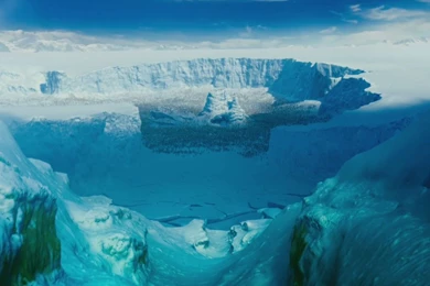 Penguin Colony In Antarctica From Happy Feet Two Desktop Wallpapers