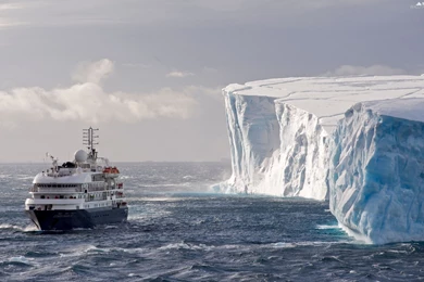 Ship, Ice, Antarctica, Passenger, Mountains   Ships Wallpapers ...