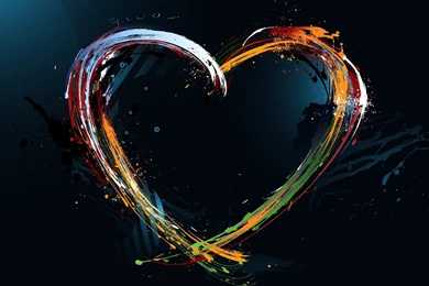 Love Abstract Design Wallpapers