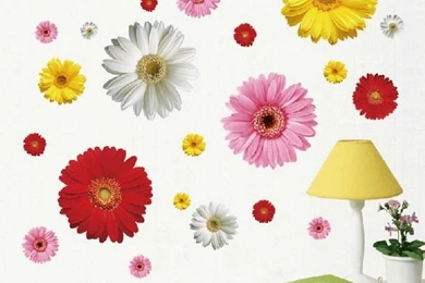 Compare Prices On Daisy Flower Wallpaper  Online Shopping/Buy Low ...