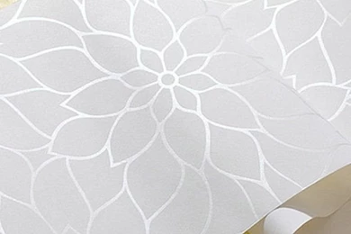 Gold Glitter Modern Wallpapers Flower Designs Textured 3d Wall ...