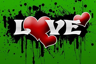 Wallpapers Grafitti Fondos De Pantalla Graffiti El Amor La Doblez ...