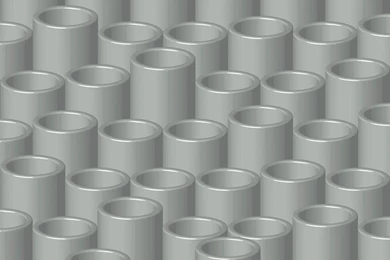 Muriva Just Like It Tubes 3D Circles Pattern Designer Wallpapers J68119