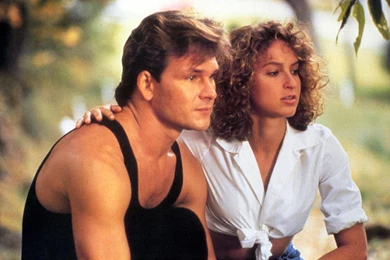 Patrick Swayze Pictures with girl friend1.jpg