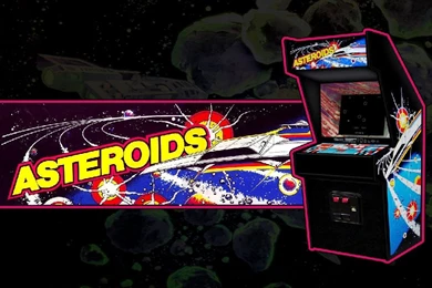 Walls Of Gaming: Asteroids Arcade Wallpapers
