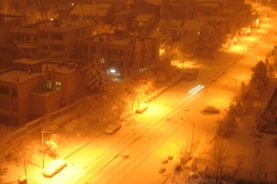 1920x1080 Snow City Gold Tehran Iran Desktop PC And Mac Wallpapers