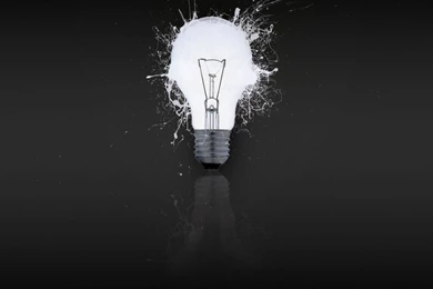 White Light Bulb Wallpapers