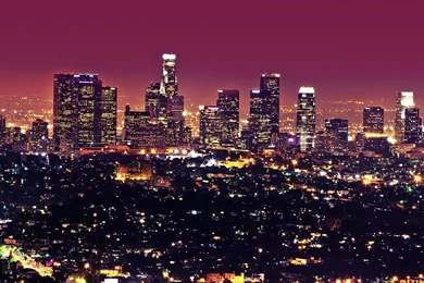 Los Angeles Skyline Tumblr   Wallpaper.