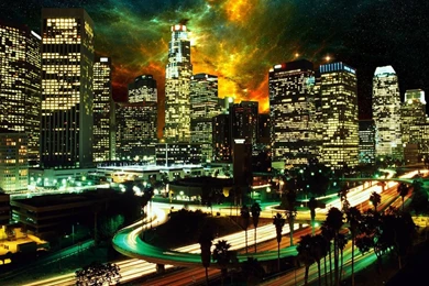 I Previously Posted The NYC Galaxy Skyline I Made, Here's The Los ...