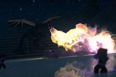 EnderDragon Fire Breathing   Minecraft Wallpapers By Victim753 On ...