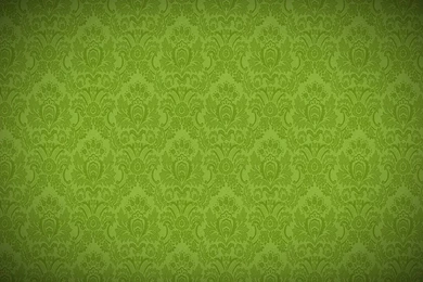 Damask Green Pattern Patterns Wallpapers (