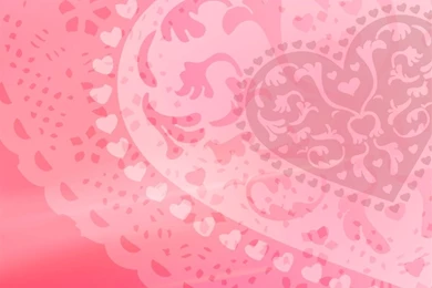 Pink Heart iPad Air Wallpapers Download