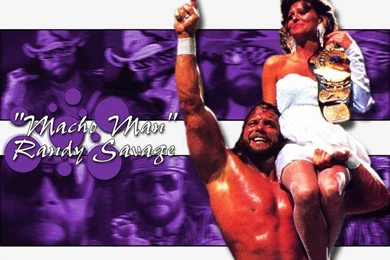 Randy " The Macho Man " Savage   Classic WWF   Professional ...