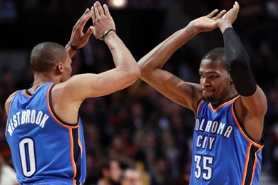 Images For Russell Westbrook Kevin Durant