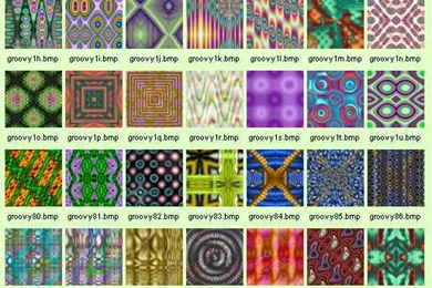 The Psychedelic Site   A Catalog Of Groovy Wallpapers 3   40 Small ...