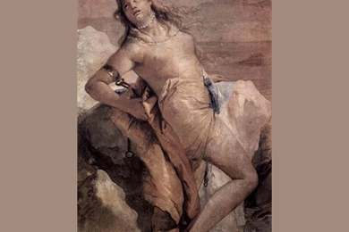 Frescoes In The Villa VallmaranaVicencaSzene: Minerva Wants To ...