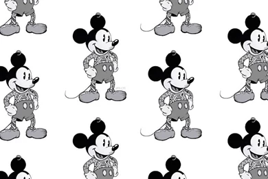 Tattooed Mickey Mouse iPhone Wallpapers   Black & White Wallpapers