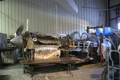 File:Curtiss Museum P40 Warhawk Restoration.JPG   Wikimedia Commons