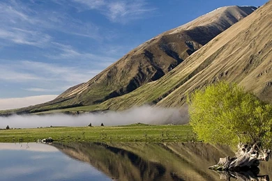Lake Coleridge New Zealand Hd Desktop Wallpapers Widescreen ...