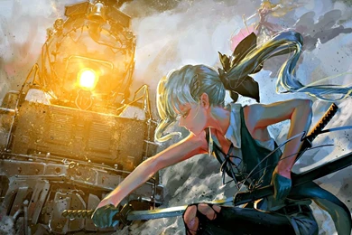 1600x900 Anime Fantasy War Line Wallpapers