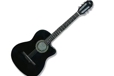 Wallpapers Acoustic Guitar For Cover Natural Black Special Foam ...