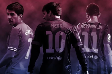 Luis suarez lionel messi and neymar fc barcelona attacking trio.jpg