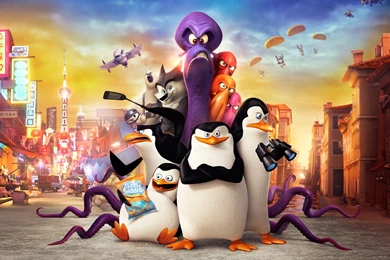 Penguins Of Madagascar Movie Wallpapers